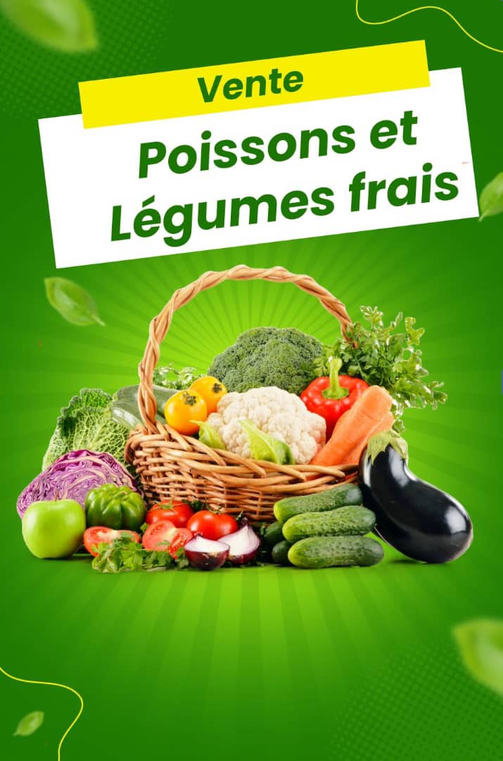 VENTE POISSONS ET LEGUMES FRAIS